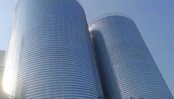 大兴安岭2座混凝土高架卷板仓